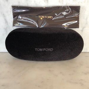 TOM FORD - Velvet Brown Clamshell w/Lens Cloth